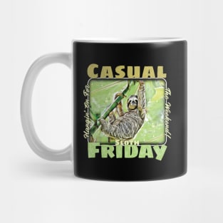 Casual Sloth Friday Mug